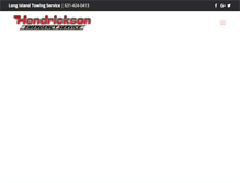 Tablet Screenshot of longislandtowingservice.com